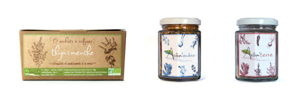 Herbes aromatiques bio infusion assaisonnement