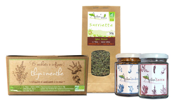 Coffret découverte d'herbes aromatiques bio