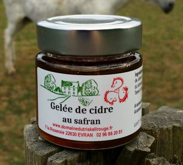 Gelée de cidre au safran