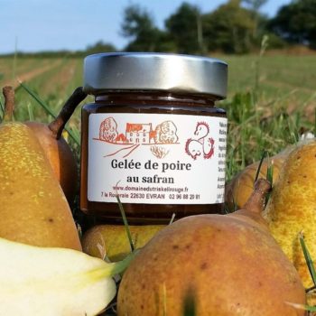 Gelée de poire au safran