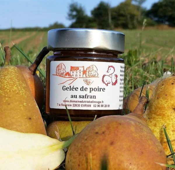 Gelée de poire au safran