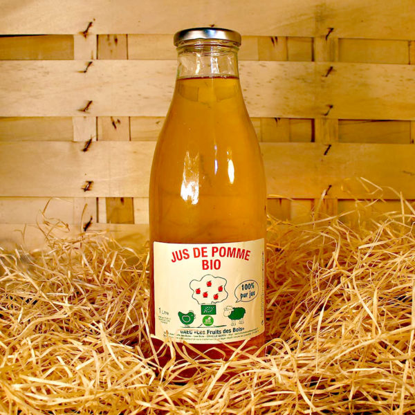 bouteille jus de pomme bio